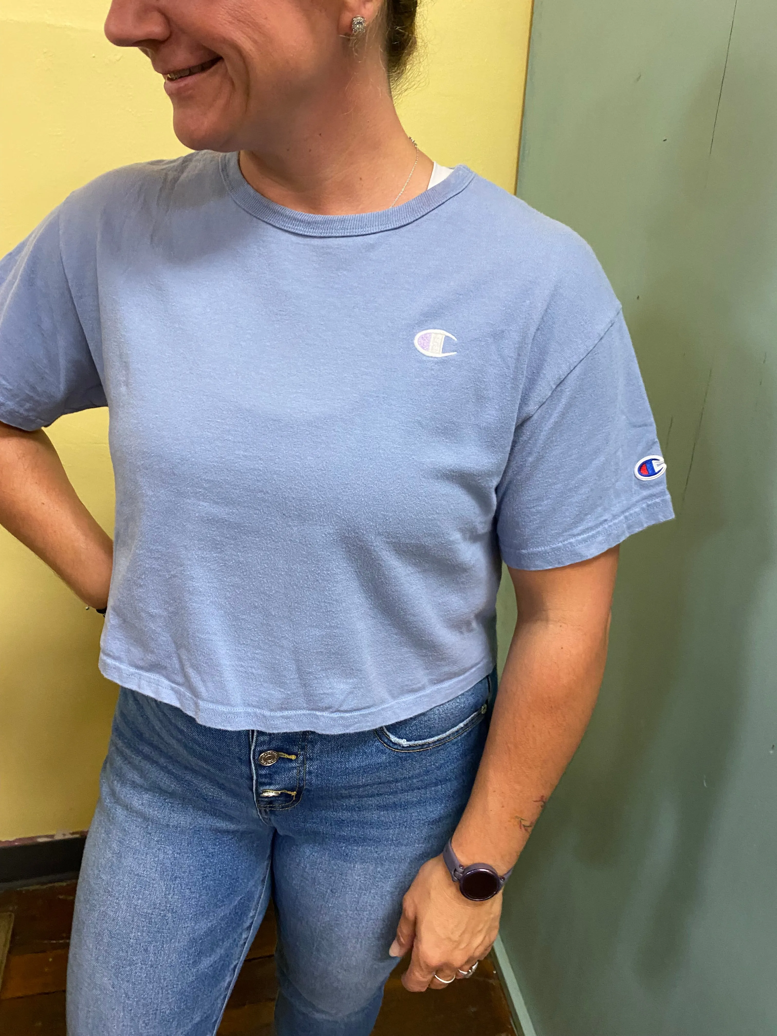 Champion Blue Tops, Medium