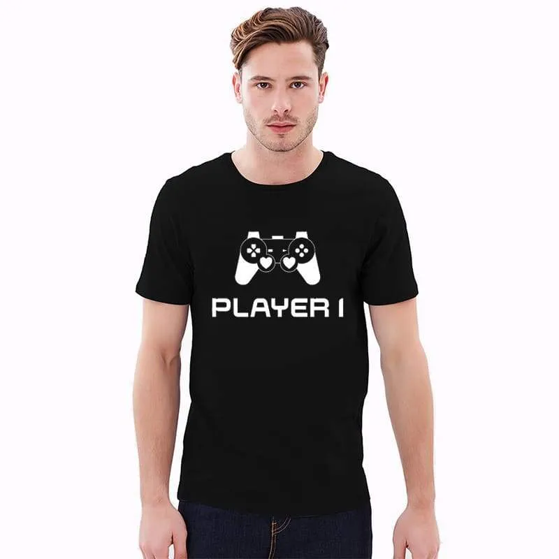 Gamer couple shirts