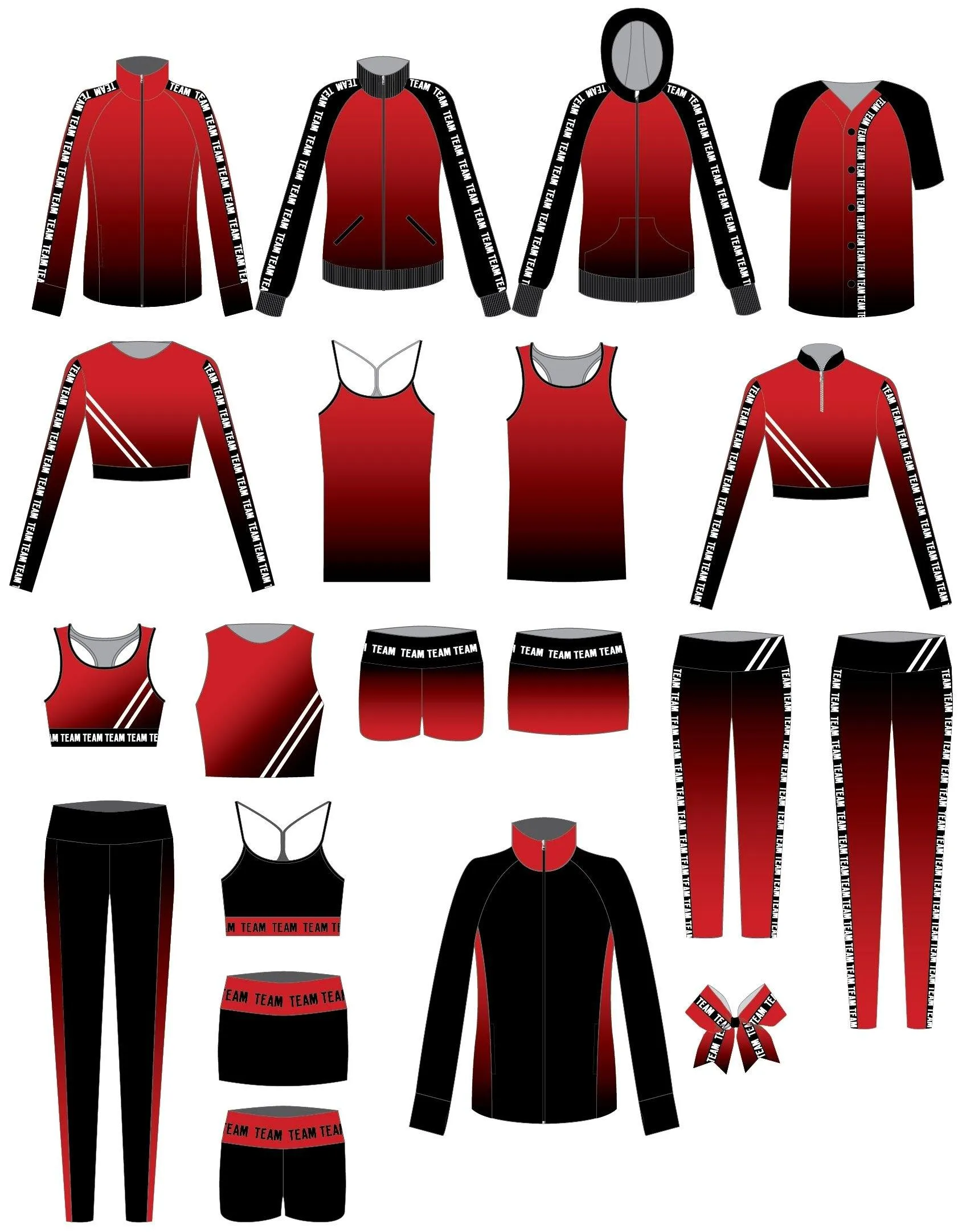 Infinite Popcolour Racer Strap Crop