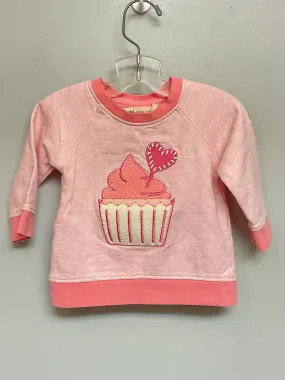 monica   andy Size 3M Pink Cupcake Organic Infant Girls Sweaters & Vests