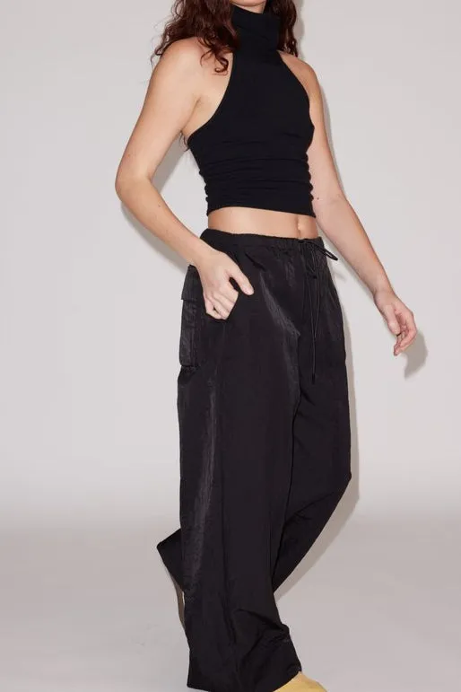 MULTI POCKET PANT - BLACK