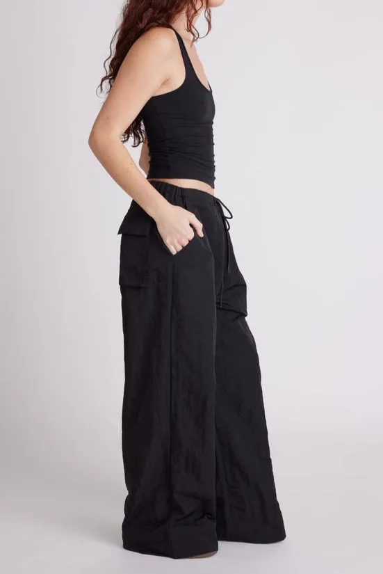 MULTI POCKET PANT - BLACK