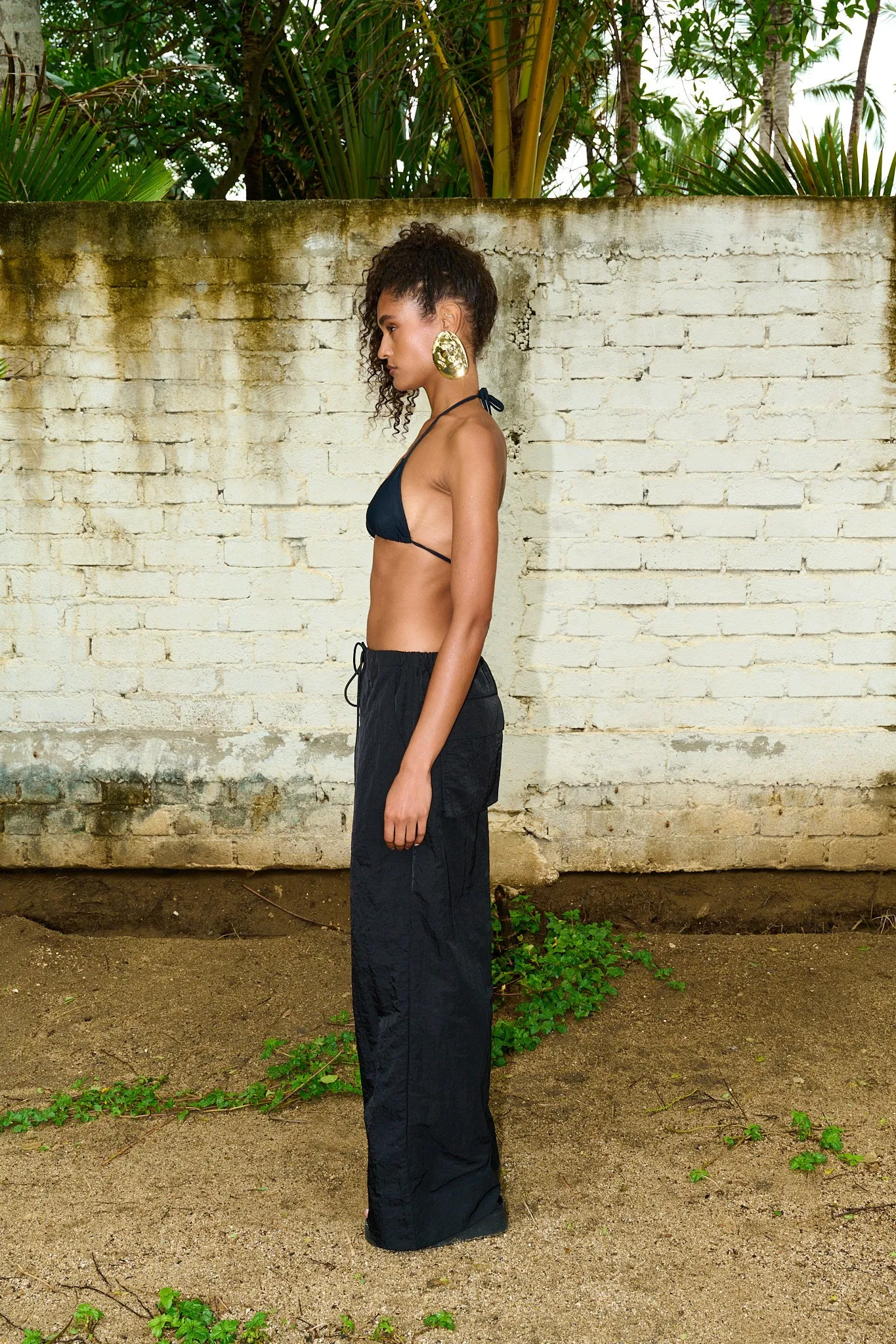 MULTI POCKET PANT - BLACK