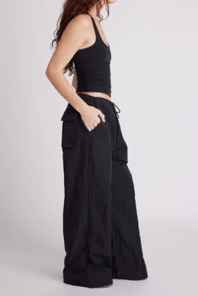 MULTI POCKET PANT - BLACK