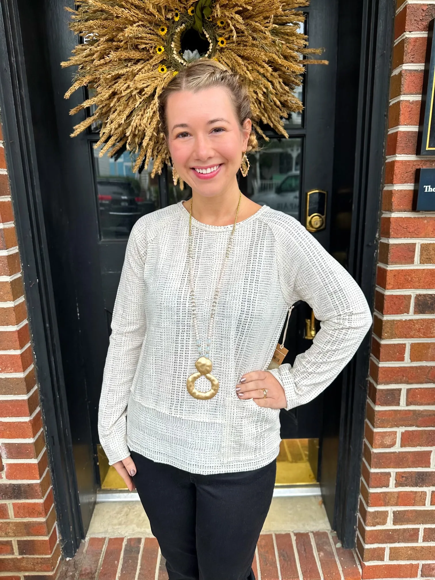 Pastel Gold Pendant Necklace