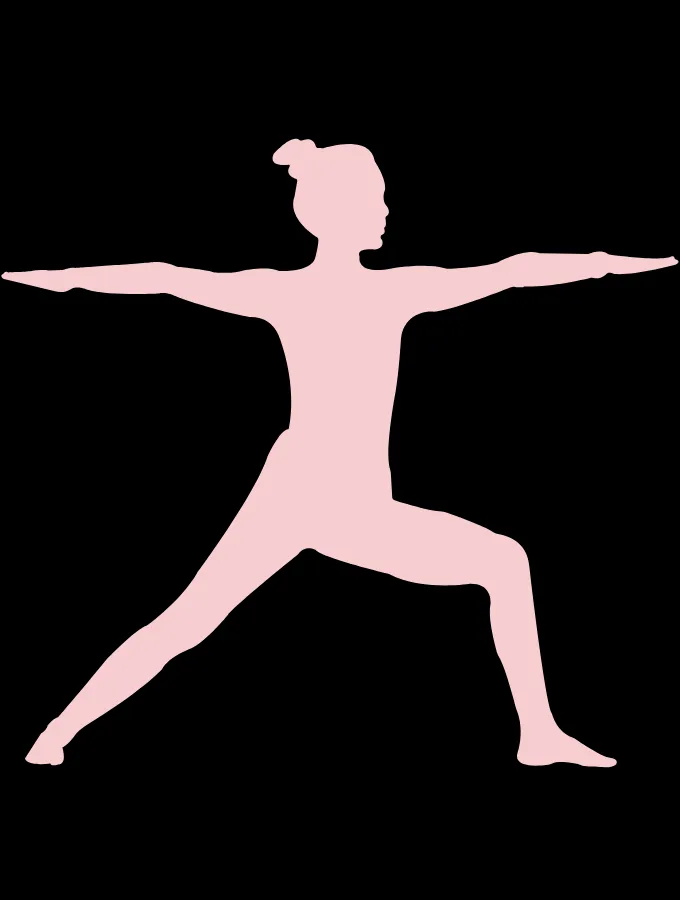 YOGA GIRL RACERBACK - BLACK